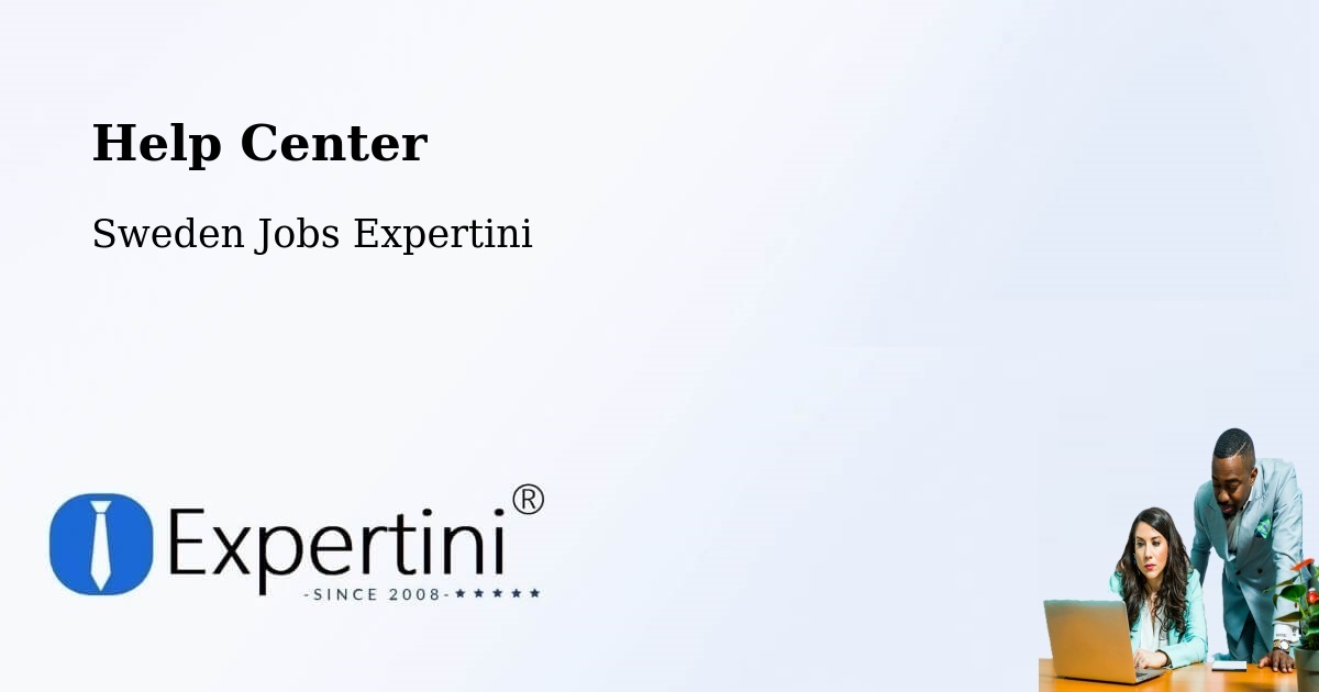Help Center – Trollhättan - Sweden Jobs Expertini