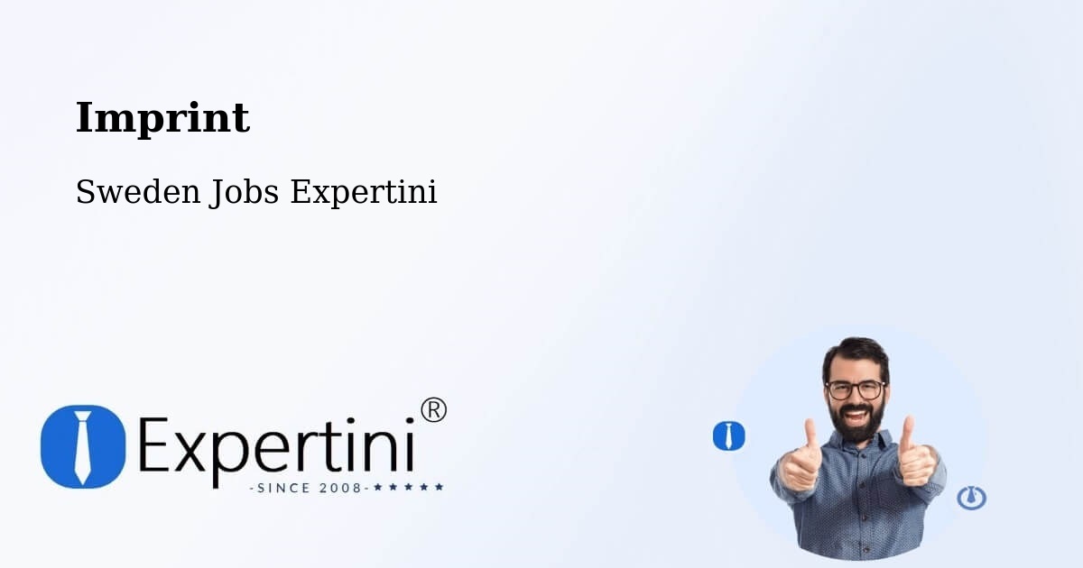 Imprint – Trollhättan - Sweden Jobs Expertini